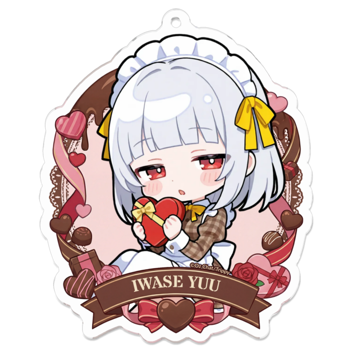 アクリルキーホルダー - 70 x 70 (mm)