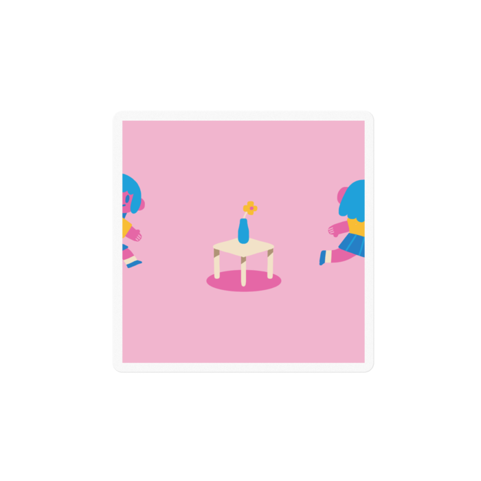 ステッカー - 100 x 100 (mm)