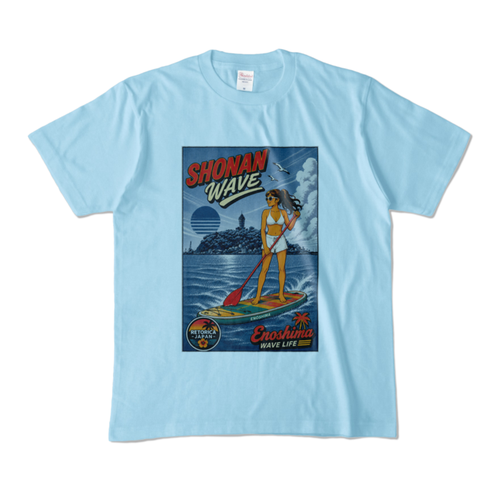 カラーTシャツ - M - ライトブルー (淡色)