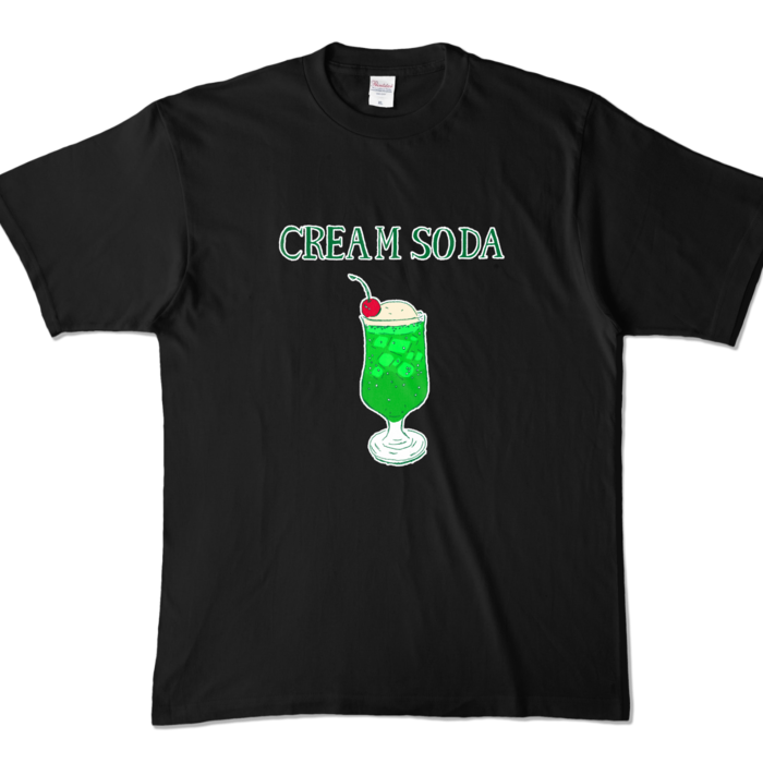 カラーTシャツ - XL - ブラック (濃色)