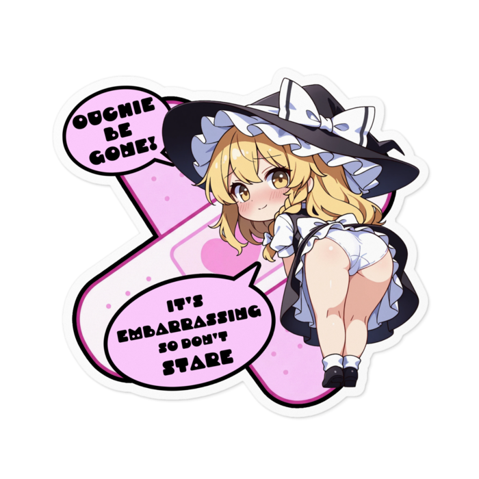 ステッカー - 100 x 100 (mm)