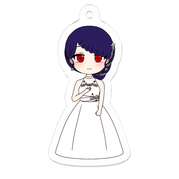 アクリルキーホルダー - 50 x 50 (mm)