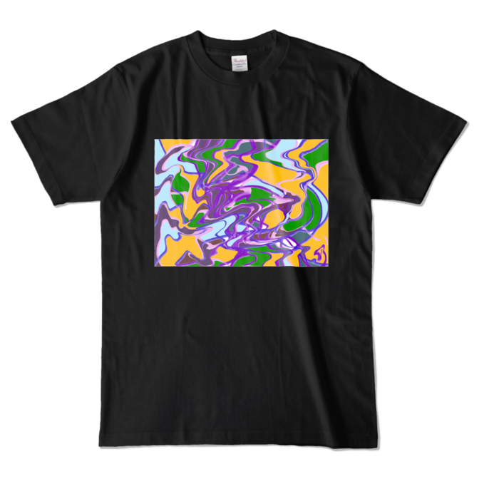 カラーTシャツ - L - ブラック (濃色)