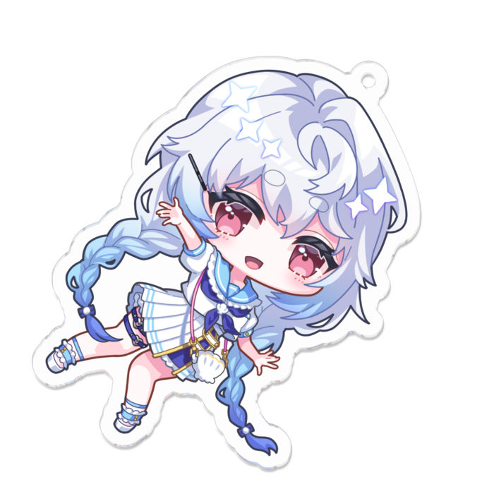 アクリルキーホルダー - 70 x 70 (mm)