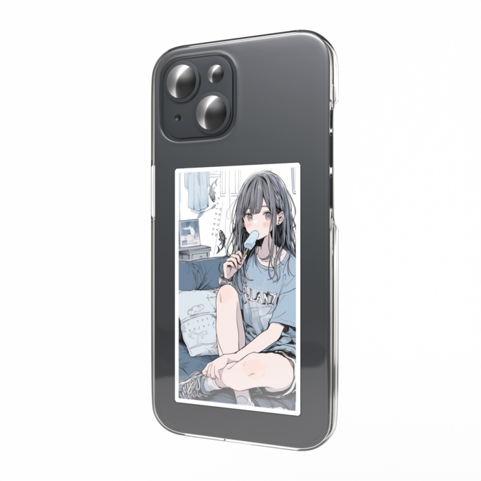 スマホステッカー - 縦まぐろ