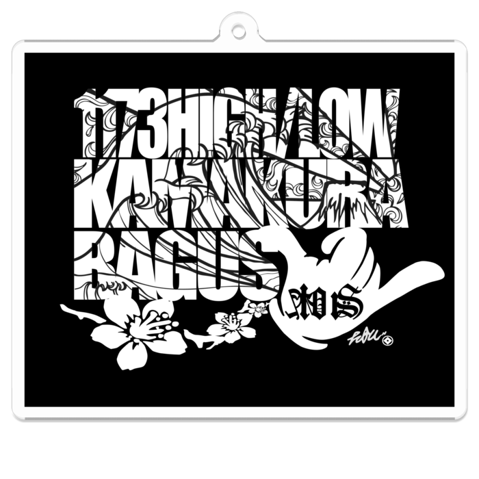 アクリルキーホルダー - 70 x 70 (mm)