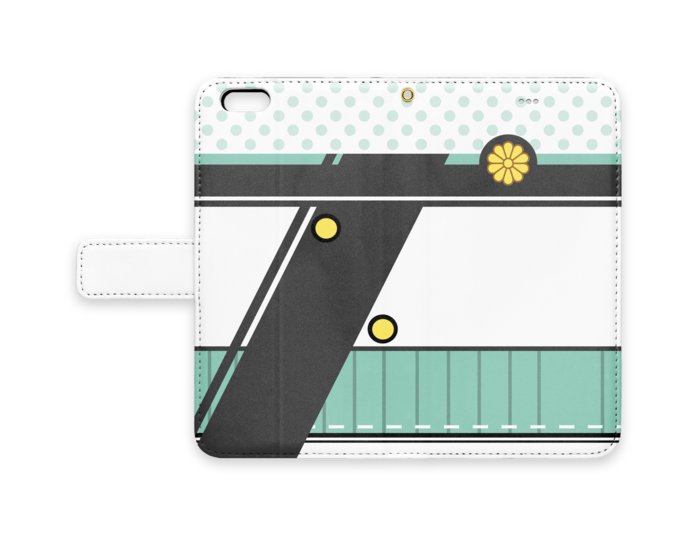 手帳型iPhoneケース - iPhone 6 Plus / 6s Plus - ストラップ穴 あり