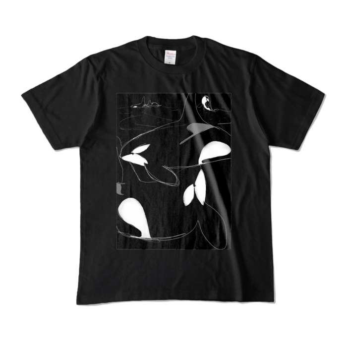 カラーTシャツ - M - ブラック (濃色)