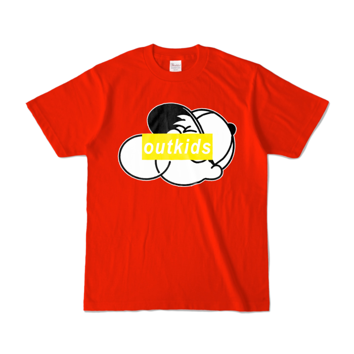 カラーTシャツ - S - レッド (濃色)