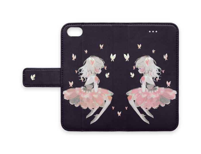手帳型iPhoneケース - iPhone 8 / 7 / SE2 - ストラップ穴 なし