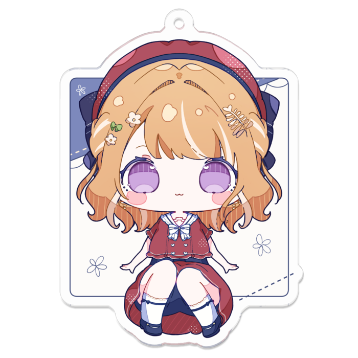 アクリルキーホルダー - 70 x 70 (mm)