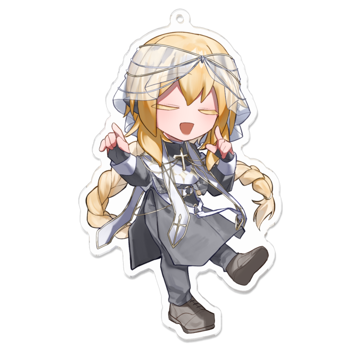 アクリルキーホルダー - 100 x 100 (mm)