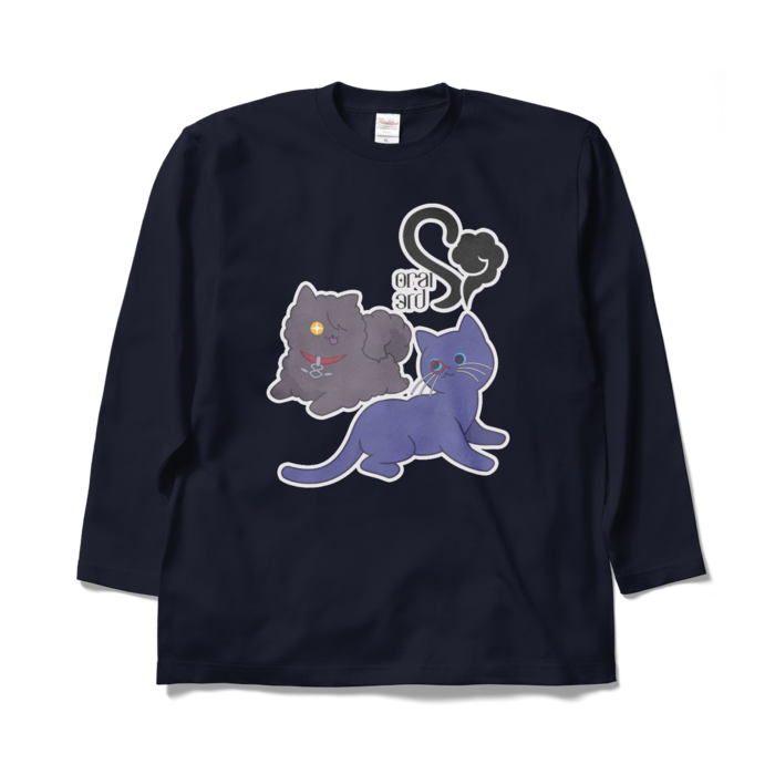 ロングスリーブTシャツ - XL - ネイビー