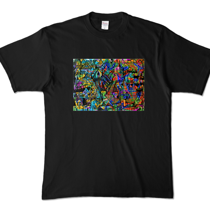 カラーTシャツ - XL - ブラック (濃色)