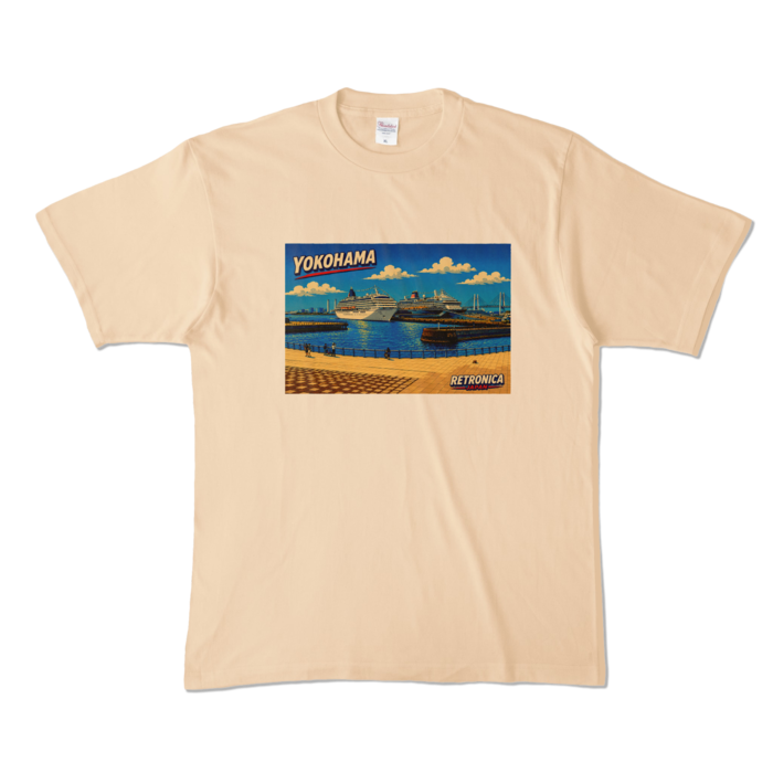 カラーTシャツ - XL - ナチュラル (淡色)