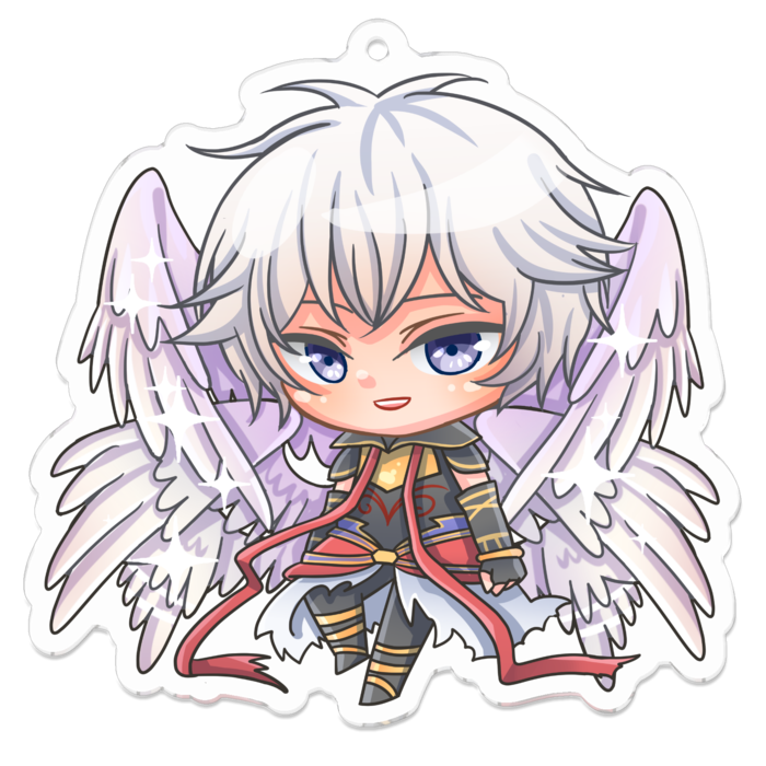 アクリルキーホルダー - 70 x 70 (mm)