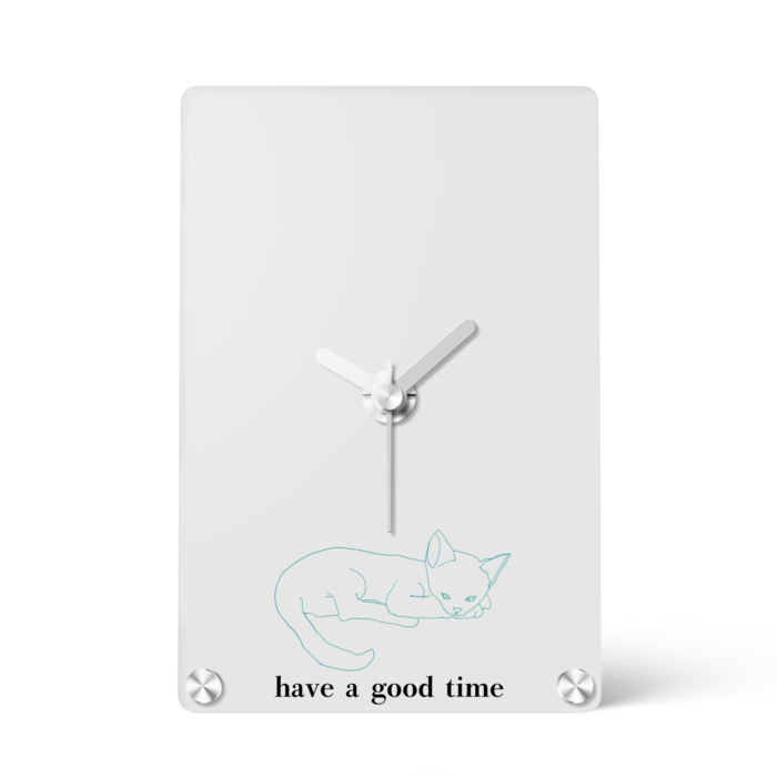 アクリル時計 - 100x148mm