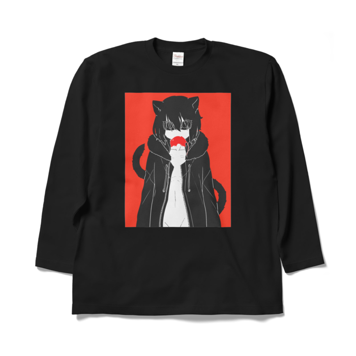 ロングスリーブTシャツ - XL - ブラック