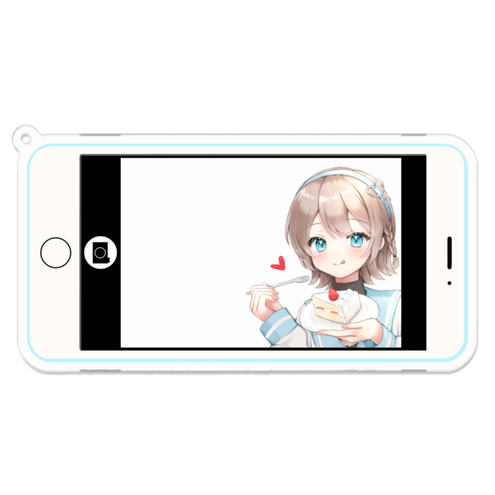 アクリルキーホルダー - 100 x 100 (mm)