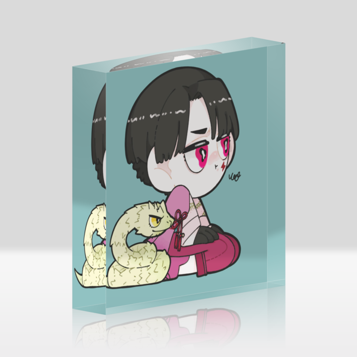 アクリルブロック - 100x100mm