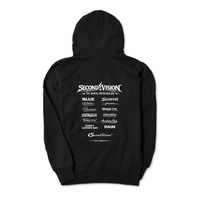 ジップパーカー - S - ブラック