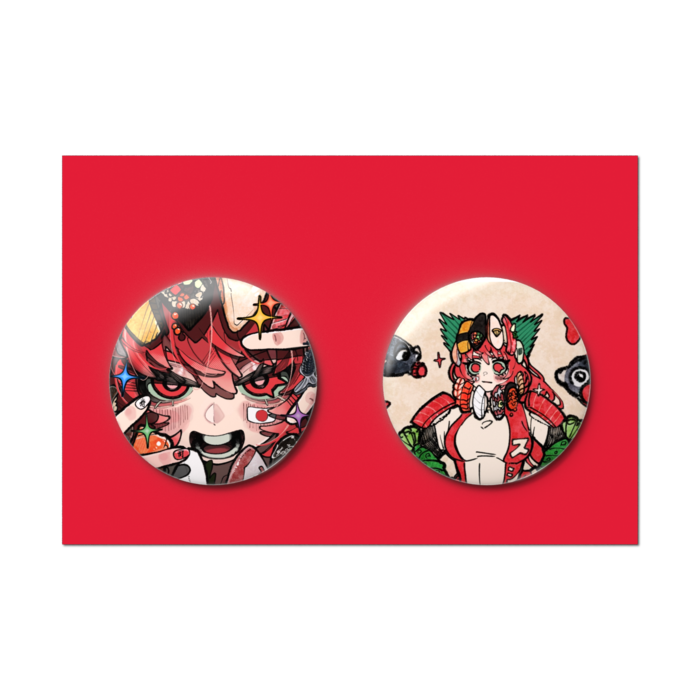 缶バッジセット - 2個セット
