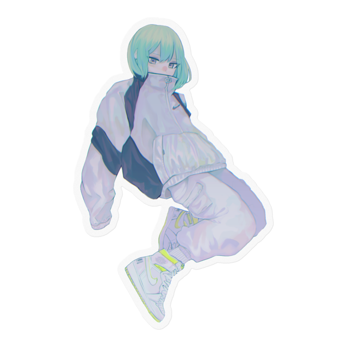 ステッカー - 100 x 100 (mm)