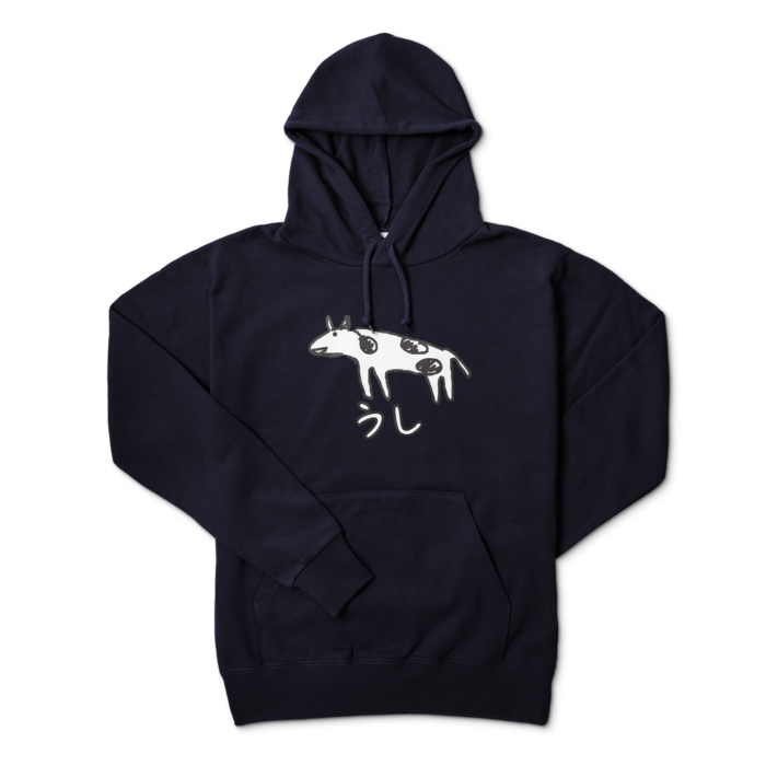 パーカー - L - ネイビー