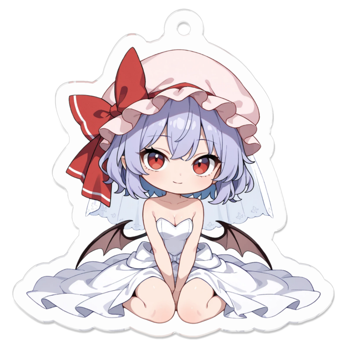 アクリルキーホルダー - 50 x 50 (mm)(キャラのみ)