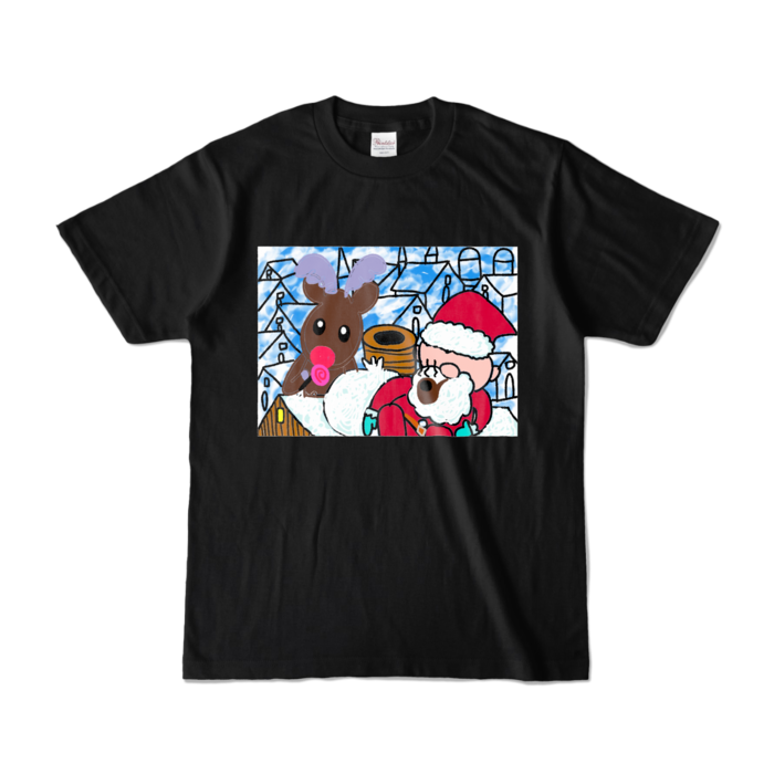 カラーTシャツ - S - ブラック (濃色)