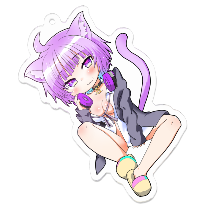 アクリルキーホルダー - 70 x 70 (mm)