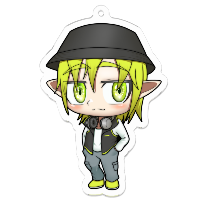 アクリルキーホルダー - 70 x 70 (mm)