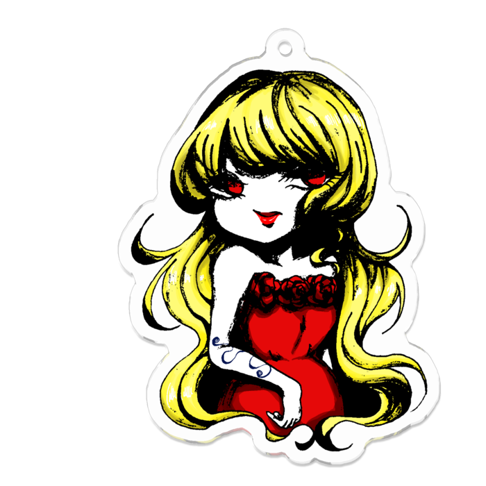 アクリルキーホルダー - 70 x 70 (mm)
