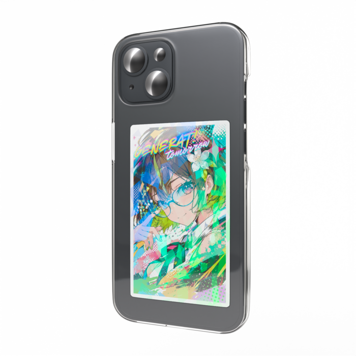 ホログラムスマホステッカー - W55 × H91mm 以内