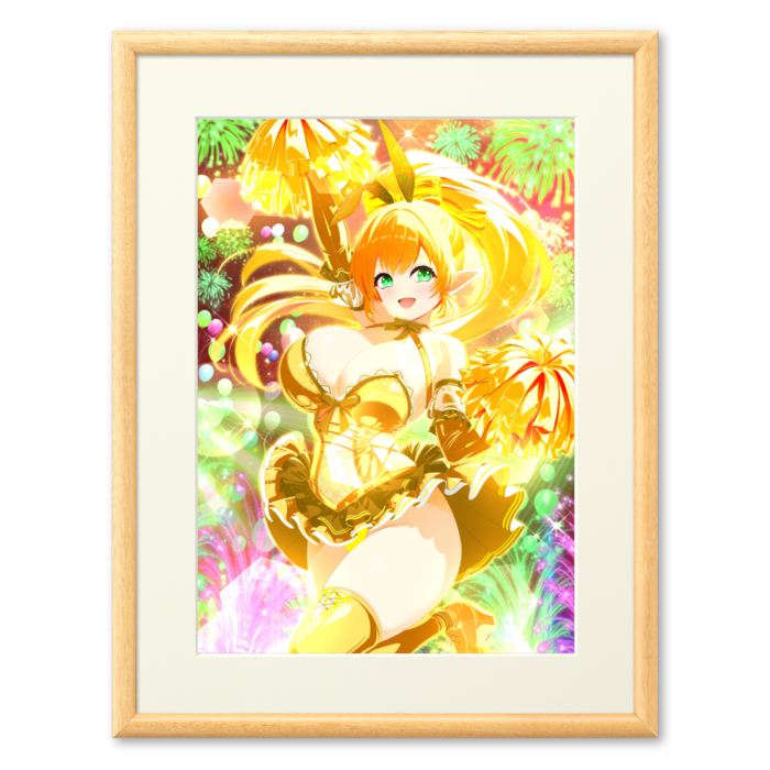 複製画(プリモアート) - A2(金髪/額縁・ナチュラル)