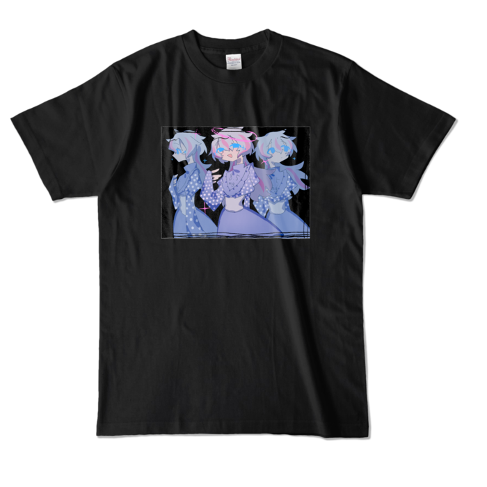 カラーTシャツ - L - ブラック (濃色)