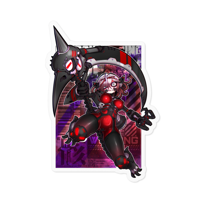 ステッカー - 100 x 100 (mm)