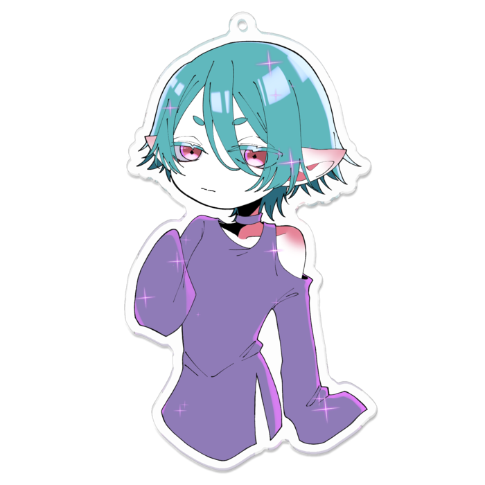 アクリルキーホルダー - 100 x 100 (mm)