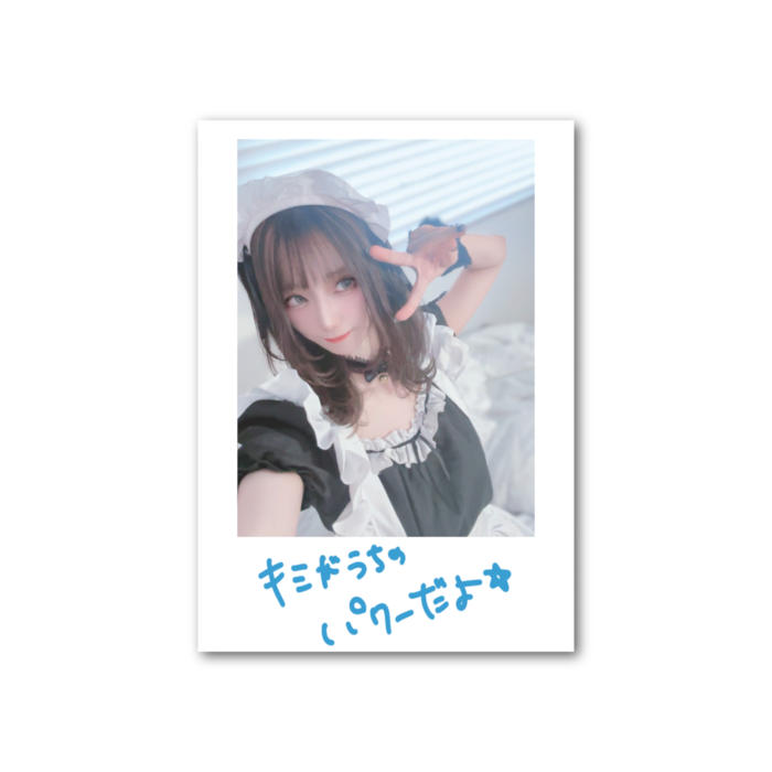フォト風カード - 縦 - 片面