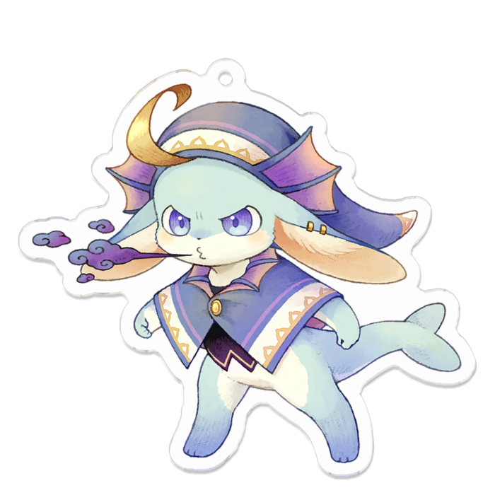 アクリルキーホルダー - 70 x 70 (mm)