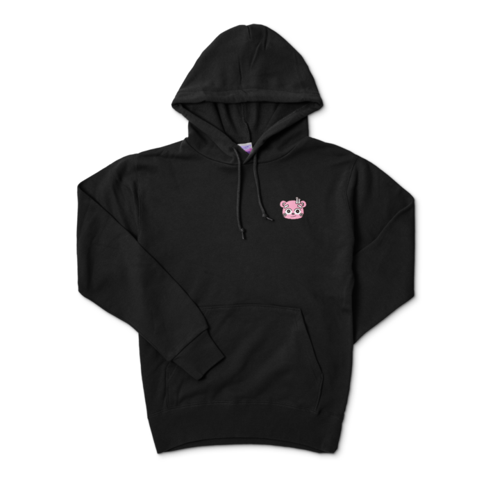 ストンと着るすぴおパーカー - S - ブラック