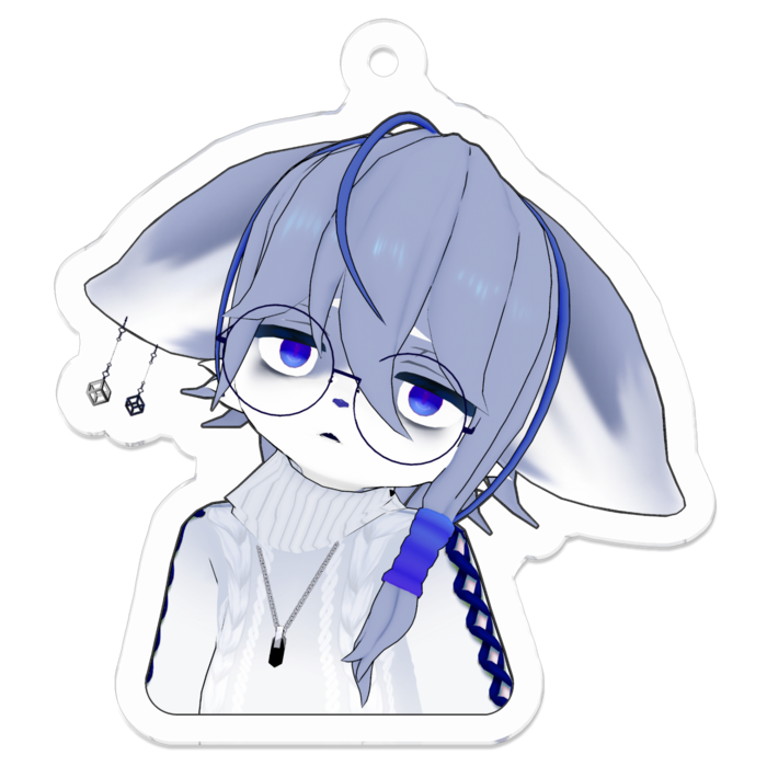 アクリルキーホルダー - 50 × 50 (mm)