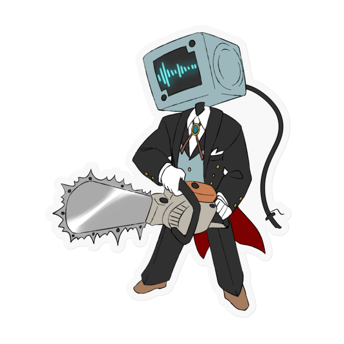 ステッカー - 100 x 100 (mm)