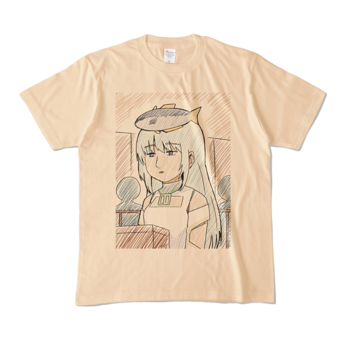 カラーTシャツ - M - ナチュラル (淡色)