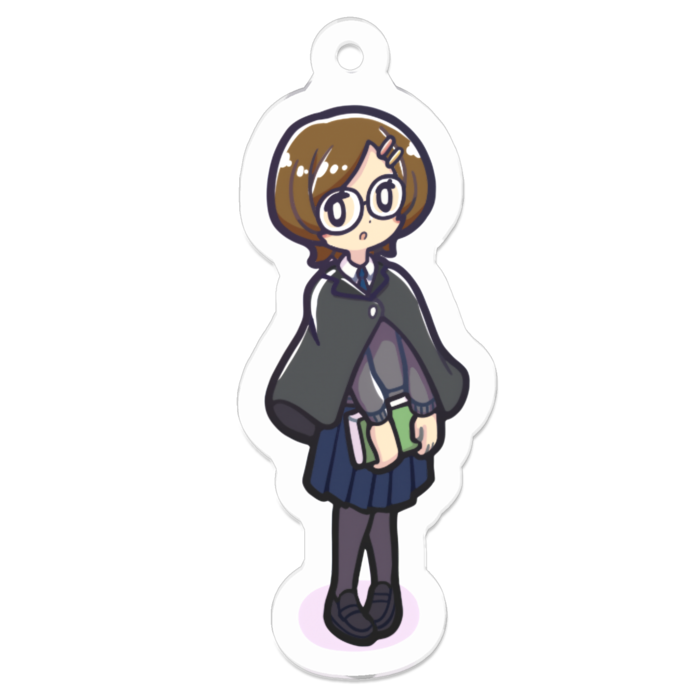 アクリルキーホルダー（コーティング） - 50 x 50 (mm)