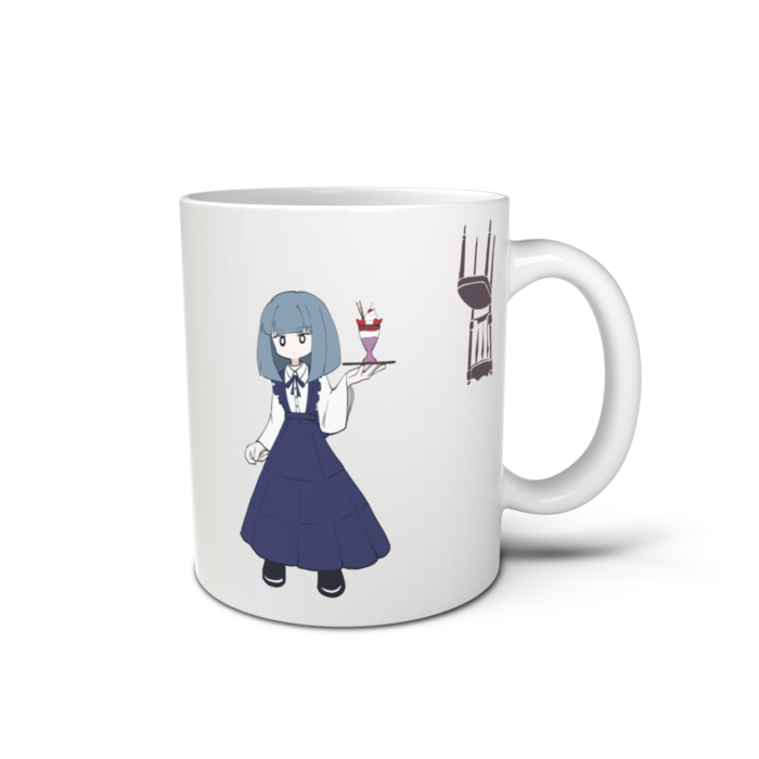 マグカップ - 直径 8 cm / 高さ 9.5 cm