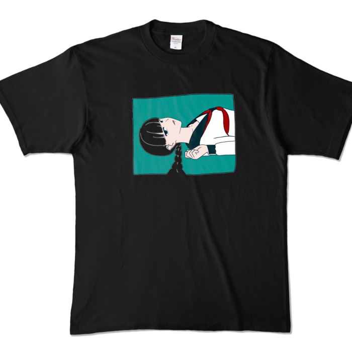 カラーTシャツ - XL - ブラック (濃色)