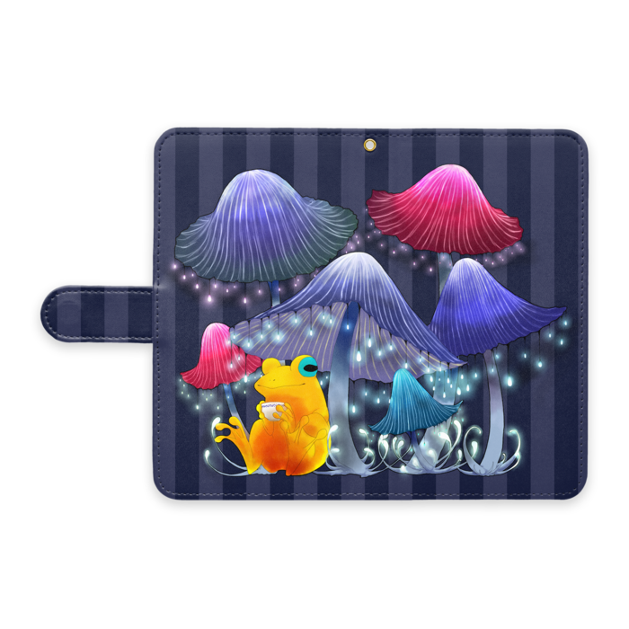 手帳型Androidケース - L - ストラップ穴 あり
