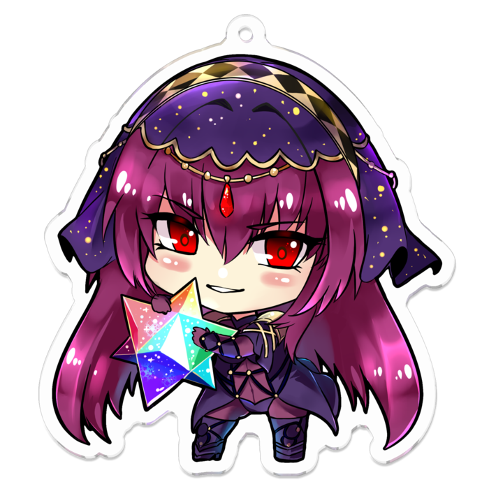 アクリルキーホルダー - 70 x 70 (mm)