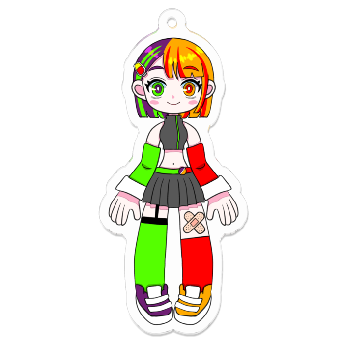 アクリルキーホルダー - 70 x 70 (mm)